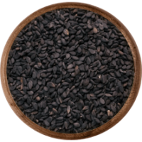 Кунжутное семя черное (обжаренное), 500гр.