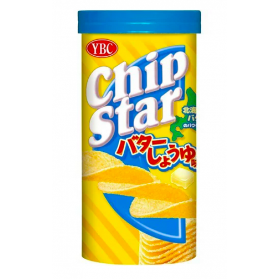 Картофельные чипсы Chip Star сливочным маслом, 50г, Япония