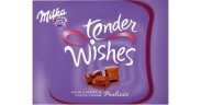 Шоколадные конфеты c пралине и вишневым кремом Milka Tender Wishes, 120г