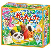 Японский набор для детей "Сделай сам" Панда-обед со спагетти, онигири, овощами и фрикадельками Popin' Cookin' Kracie, 29 г, Япония