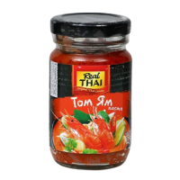 Паста Том Ям REAL THAI, кисло-сладкая на основе растительных масел, 125 г Тайланд