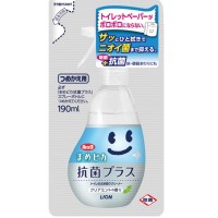 Чистящий и дезинфицирующий спрей LION для унитаза (с ароматом мяты), 190 мл, Япония