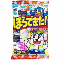 Мягкая конфета "Сделай сам" мороженое на палочке со вкусом содовой Coris , 37г /49 г, Япония