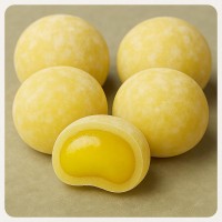 Японские Моти Дайфуку с ананасом с острова Рукю Kubota Seika 6шт 160г Япония