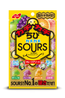 Жевательные конфеты в форме черепахи Чиби (вкусы: яблоко, виноград, мандарин, персик), Nobel, 70г, Япония