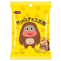 Бисквитное печенье с молочным шоколадом "Джиро" Sakuyama Chocojirou, 51 г, Япония