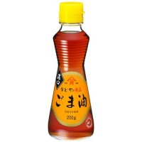 Кунжутное масло "Золотая Печать" чистое, нерафинированное Kadoya, 200 мл Япония