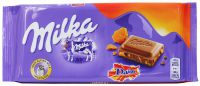 Шоколад Milka Daim с карамелью, 100г