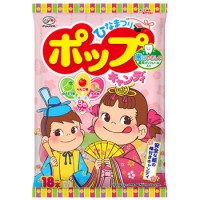 Леденцы на палочке ассорти с фруктовыми вкусами Канди Fujiya, 121,8 г, Япония