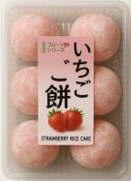 Японские Моти Дайфуку с Клубникой Kubota Seika 6шт, 160г, Япония