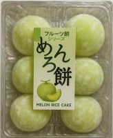 Японские Моти Дайфуку со вкусом дыни Kubota Seika 6 шт, 160г, Япония