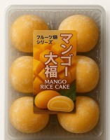 Японские Моти Дайфуку с Манго Kubota Seika 6шт, 160г, Япония