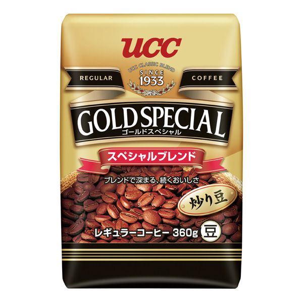 Японский Кофе UCC Голд Спешиал (в зернах), 360г