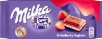 Шоколад Milka Клубничный Йогурт, 100г