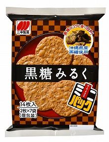 Печенье рисовое Сэмбэй с коричневым сахаром, Япония, 22шт