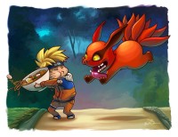 Рамен лапша Наруто со вкусом тушеной говядины в остром соусе, коллекционное издание "Курама" Naruto, 90г