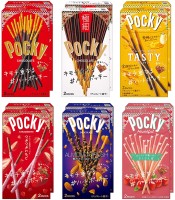 Палочки Поки Шоколад и Топленое молоко Pocky, 74,6г, Япония