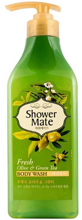 Гель для душа Оливки и Зеленый Чай (Shower Mate Olive & Green Tea )