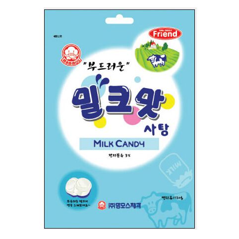 Карамель "Молоко", Корея, 100г