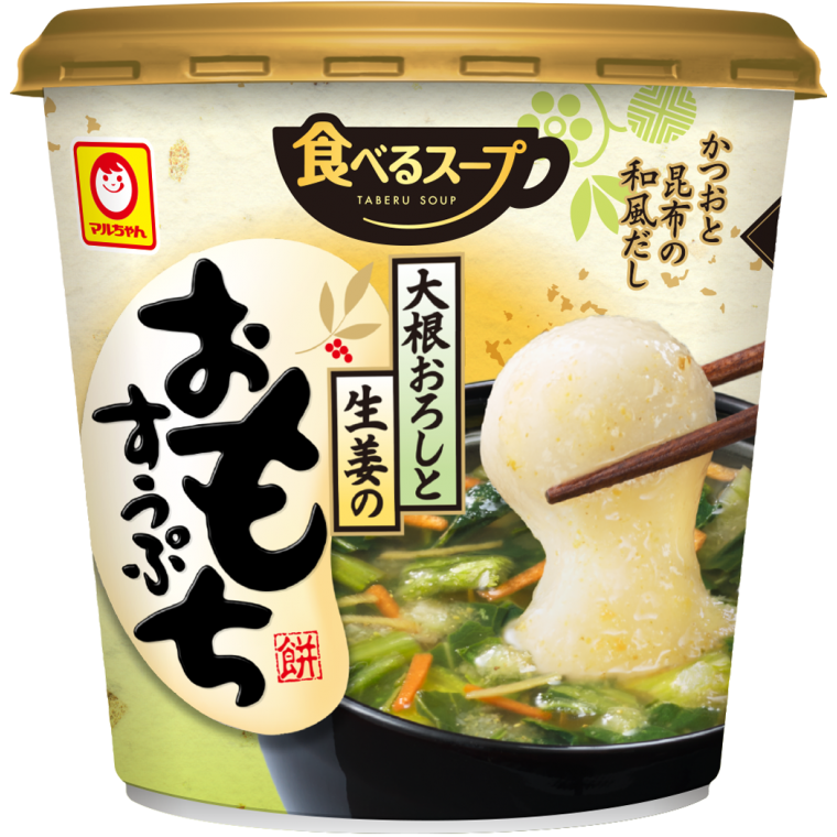 Суп TOYO SUISAN с моти, дайконом и имбирем, 38г, Япония