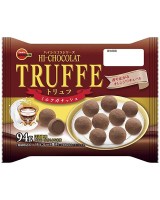 Шоколадные трюфели Бурбон с молочным ганашем и ароматным апельсиновым ликером Hi-Chocolat Truffe Bourbon, 94 г, Япония