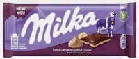 Шоколад молочный Milka с ореховым кремом, 85г