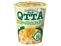 Жареная яичная лапша с кремово-луковым бульоном сметаной и пряными специями Маручан QTTA Maruchan, 87г, Япония