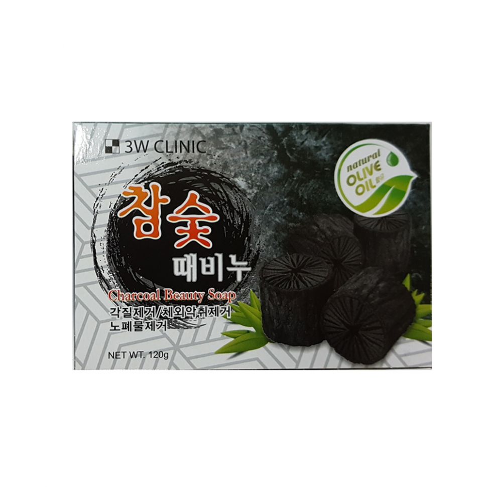 Мыло с древесным углем 3W Clinic, Корея, 150 г
