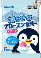Желе-щербет со вкусом клубники для заморозки OIZUMI, 106 г , Япония