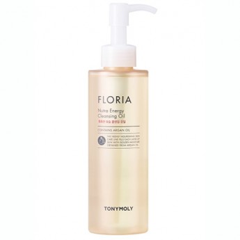 Гидрофильное масло Tony Moly для снятия макияжа Floria Nutra Energy Cleansing Oil, 190 мл, Корея
