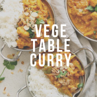 Быстрый рецепт овощного карри