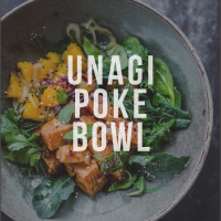 Поке боул - японский вариант с унаги