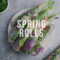 Спринг-роллы - 2 быстрых рецепта