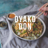 Оякодон — рис с курицей и яйцом