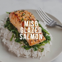 Глазированный мисо лосось