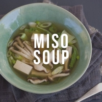 Рецепт мисо супа с тофу и грибами