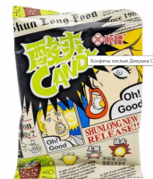 Суперкислые леденцы со вкусом лимона/клубники/колы  Shun Long Food 20гр, Китай