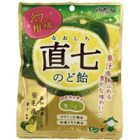 Леденцы со вкусом японского цитруса "Наосити" с витамином С, Senjaku, 80г, Япония