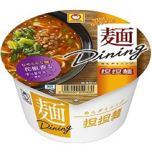 Японская лапша с мясным фаршем TOYOSUISAN быстрого приготовления «Пряный суп с перцем и соевым соусом», 65г