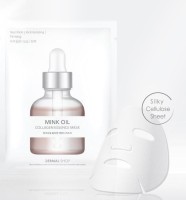 Коллагеновая маска для лица с комплексом аминокислот и норковым маслом, 25г, Корея