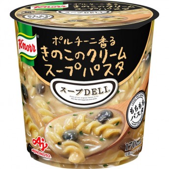 Суп-лапша б/п белые грибы со сливками Ajinomoto Knorr, 43,4г Япония