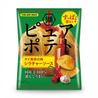 Картофельные чипсы Koikeya Pure Potato со вкусом тайского соуса шрирача, Япония