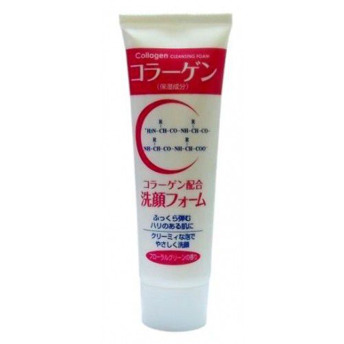 Пенка для умывания с морским коллагеном Collagen Cleansing Foam, Япония, 100 г