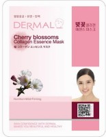 Коллагеновая маска с экстрактом цветов сакуры DERMAL, Япония, 23мл