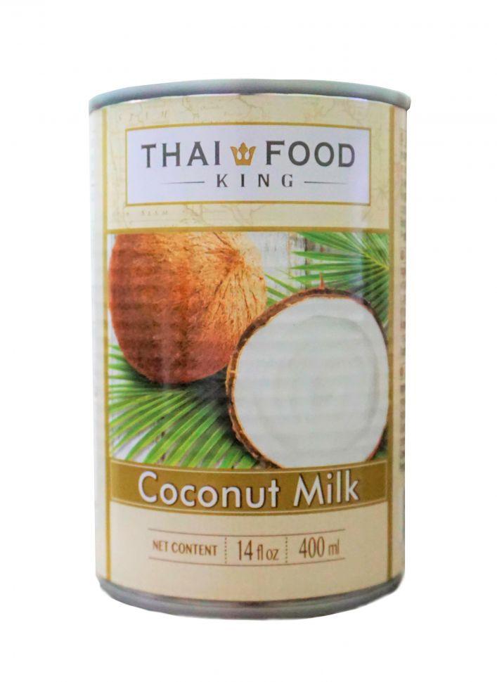 Кокосовое молоко Тай Фуд Кинг экстракт 85%, Thai Food King 400мл, Таиланд