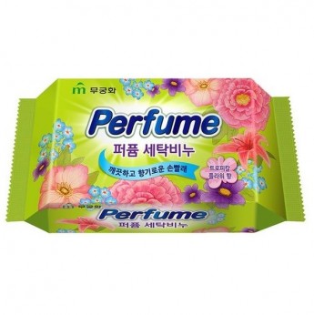 Ароматизирующее хозяйственное мыло Perfume Cleansing Soap с антибактериальным комплексом,  150 г