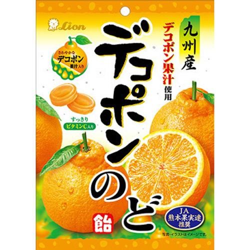 Леденцы с цитрусом «Дэкопон» Lion, 80г Япония