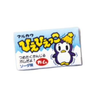 Жевательная резинка MARUKAWA Пингвин, со вкусом содовой