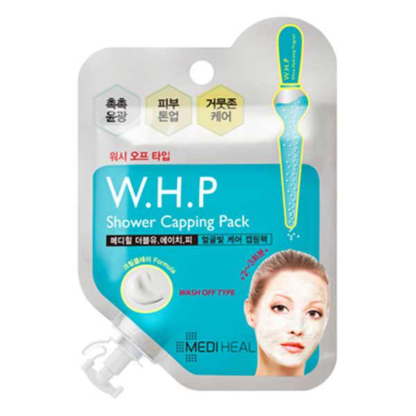 Маска для лица, очищающая и выравнивающая тон кожи W.H.P. Shower Capping Pack