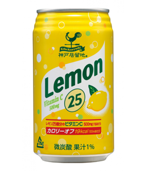 Лимонад Lemon C с лимонным соком, 330мл, Япония